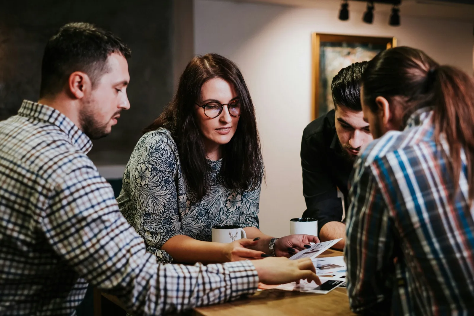 Das Team von SagencyHub im Gespräch